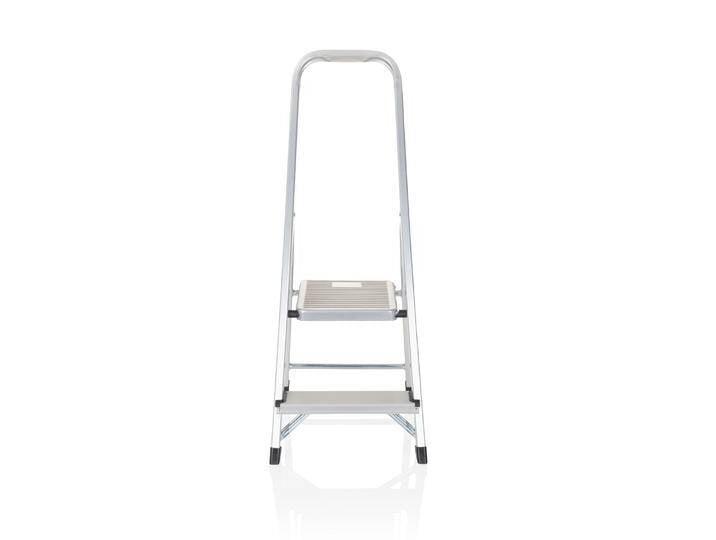 B-Ware Hjh Office Klappleiter Solid I Aluminium 2 Stufen Leiter Stehleiter Ausrüstung B-Ware von hjh-OFFICE