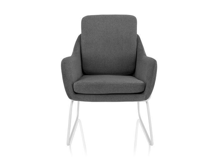 B-Ware Hjh Office Loungesessel Relaxsessel Sessel Laguno W Stoff Dunkelgrau 1 Sitzer B-Ware von hjh-OFFICE