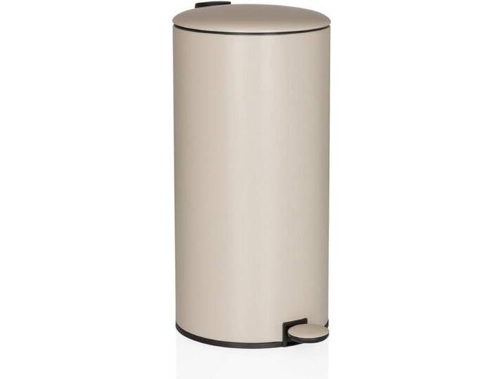 B-Ware Hjh Office Mülleimer Rund 30 Liter, Treteimer Mit Deckel, Softclose Clean Step 2 B-Ware von hjh-OFFICE