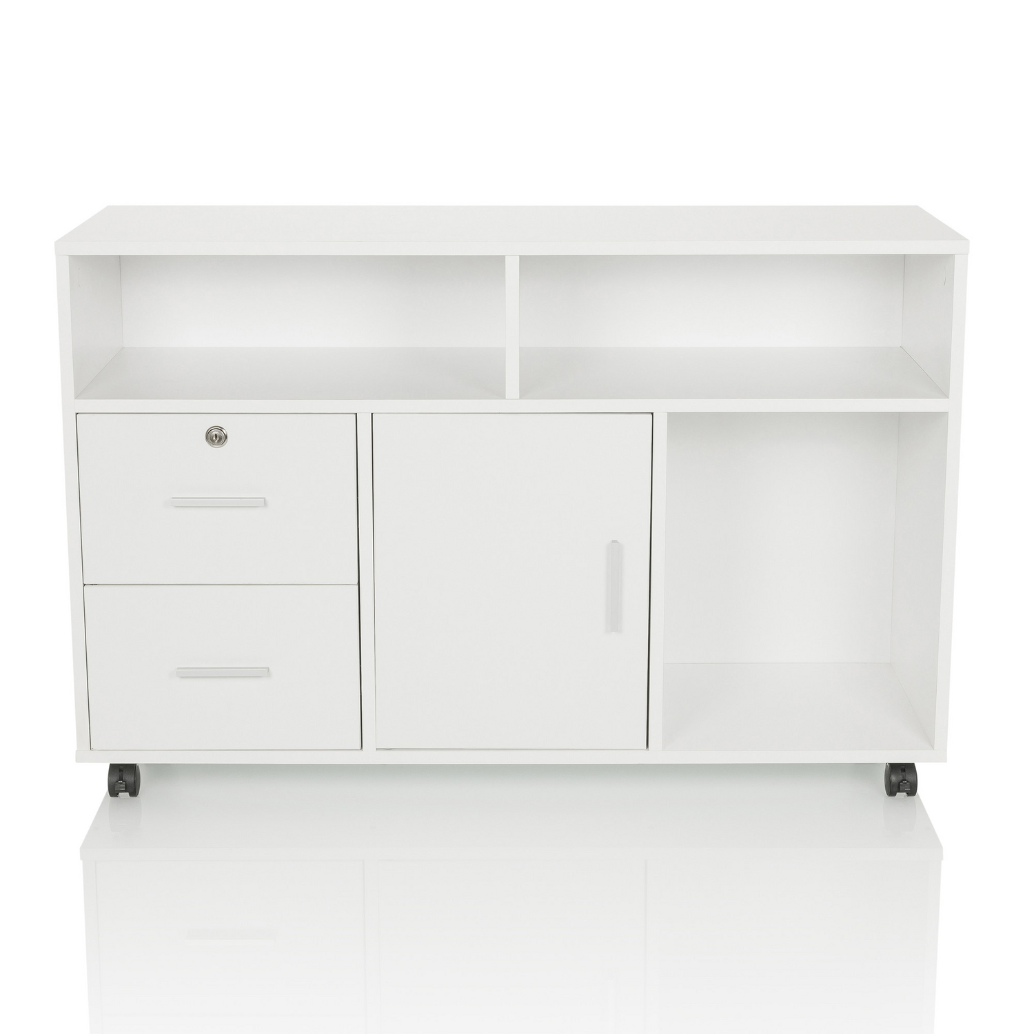 B-Ware Hjh Office Organiser Pro 100x35x65 Rollcontainer Mobiler Aktenschrank von hjh OFFICE