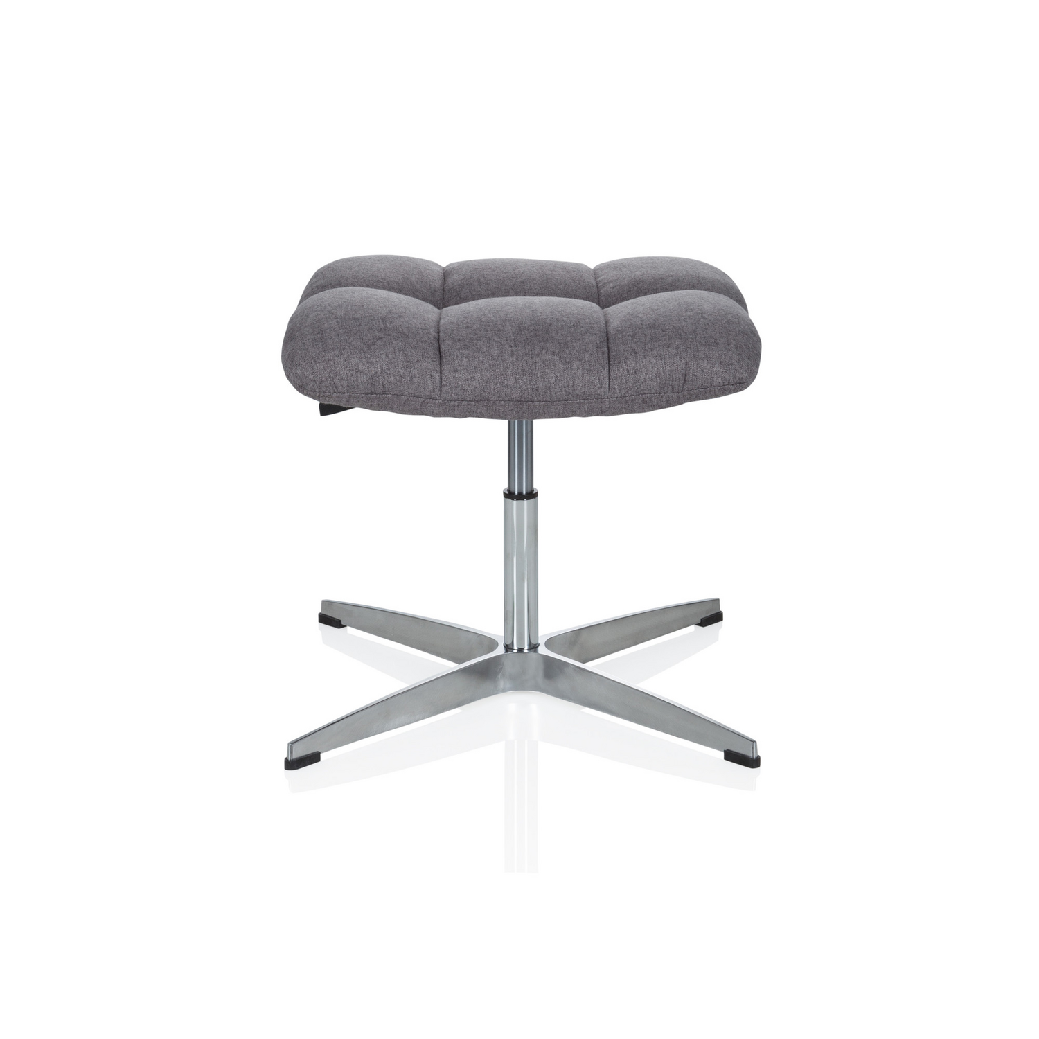 B-Ware Hjh Office Polsterhocker Saranto Stoff Grau Hocker Möbel Stuhl Wohnzimmersessel B-Ware Hjh Office Polsterhocker Saranto Stoff Grau Hocker Möbel Stuhl Wohnzimmersessel von hjh OFFICE