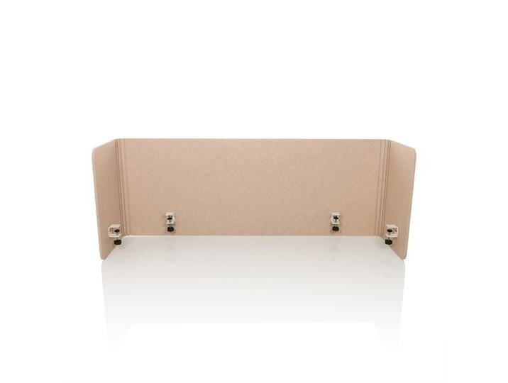 B-Ware Hjh Office Tischtrennwand Akustikpanel Flexmiut Sichtschutz Pet Beige Trennwand B-Ware von hjh-OFFICE