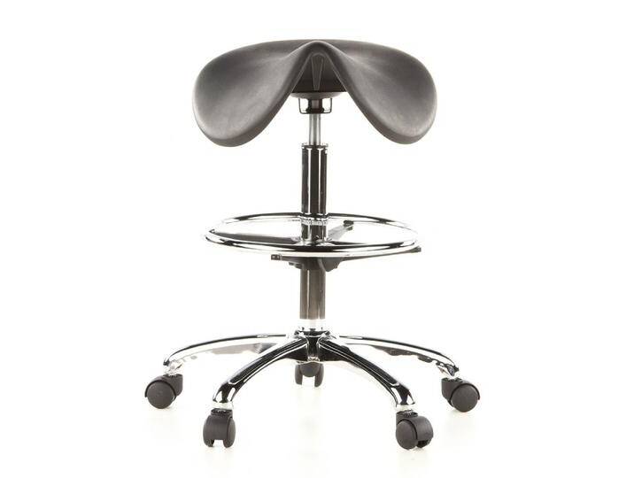 B-Ware Hjh Office Top Work 13 Sattelhocker Hocker Bürostuhl Stuhl Drehstuhl Drehhocker B-Ware von hjh-OFFICE