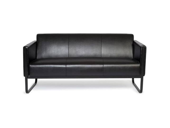 BALI BLACK 3-Sitzer - Lounge Sofa Schwarz BALI BLACK 3-Sitzer - Lounge Sofa Schwarz von hjh-OFFICE