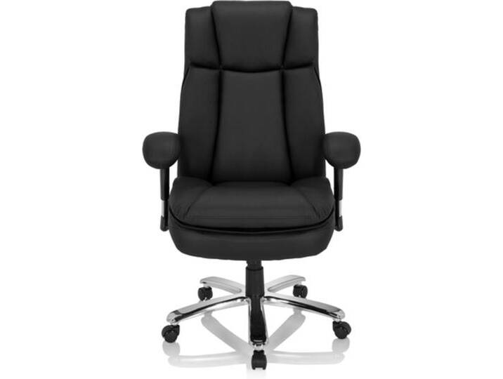 BUILDER XXL I Kunstleder - XXL Drehstuhl Schwarz von hjh-OFFICE