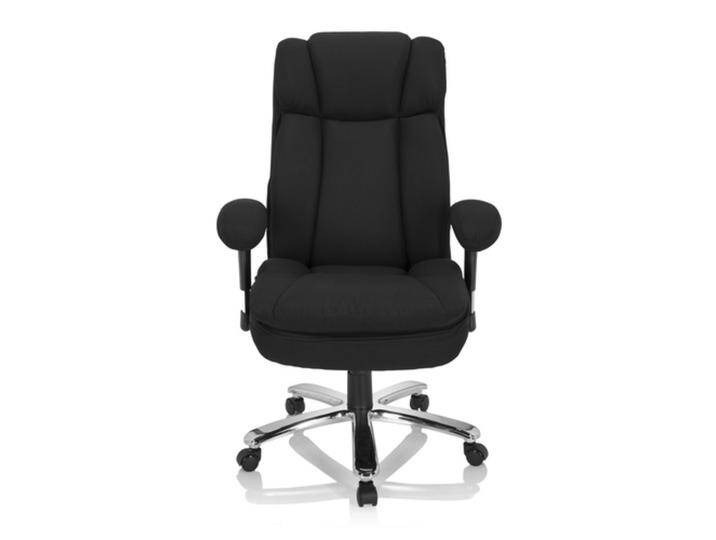BUILDER XXL I Stoff - XXL Drehstuhl Schwarz von hjh-OFFICE