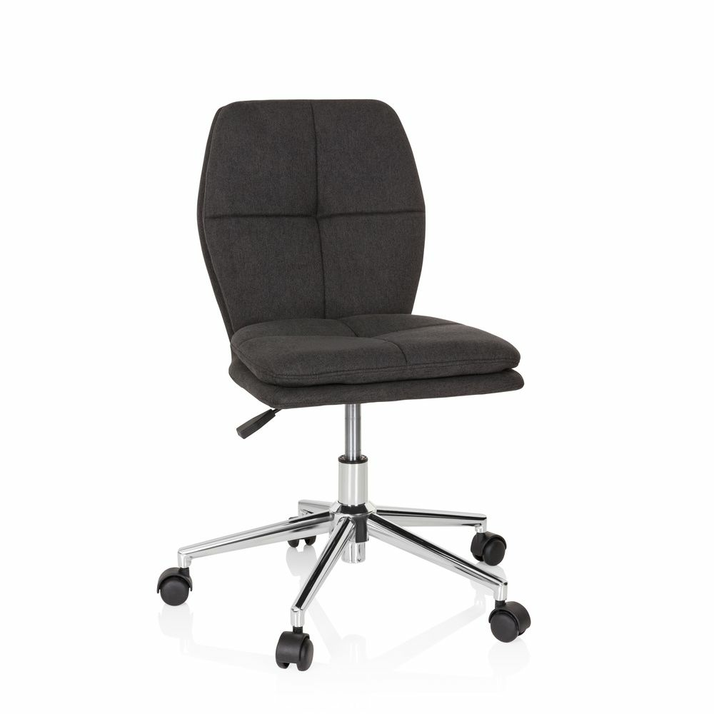 Büro Kinderschreibtischstuhl Kinderstuhl Joy I Stoff Schwarz Hjh Office B-Ware von hjh OFFICE