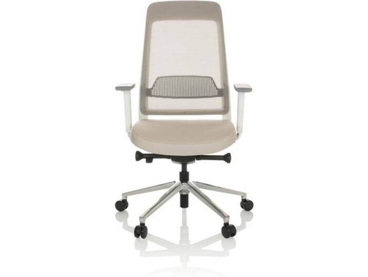 CHIARO T2 WHITE - Profi Bürostuhl Beige/Grau CHIARO T2 WHITE - Profi Bürostuhl Beige/Grau von hjh-OFFICE
