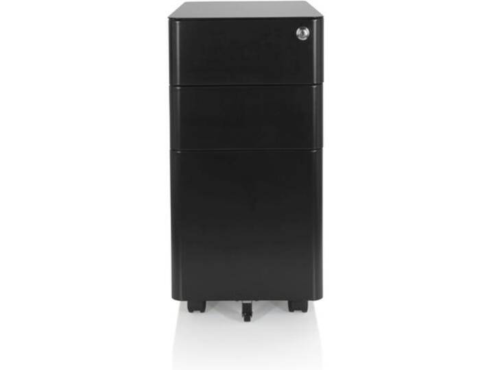 COLOR I Metall - Rollcontainer Schwarz von hjh-OFFICE
