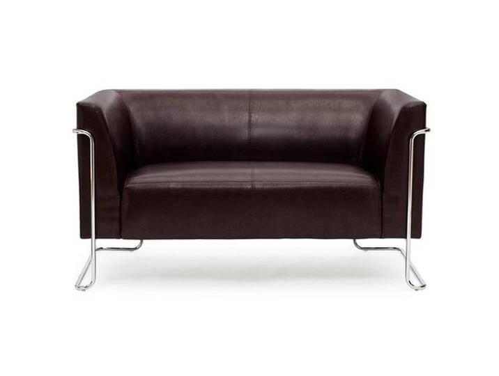 CURACAO 2-Sitzer - Lounge Sofa Braun von hjh-OFFICE