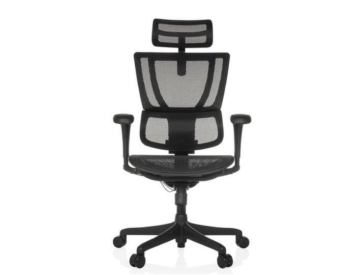 ERGOHUMAN SLIM ECO M GEN2 Netz - Luxus Chefsessel Schwarz von hjh-OFFICE