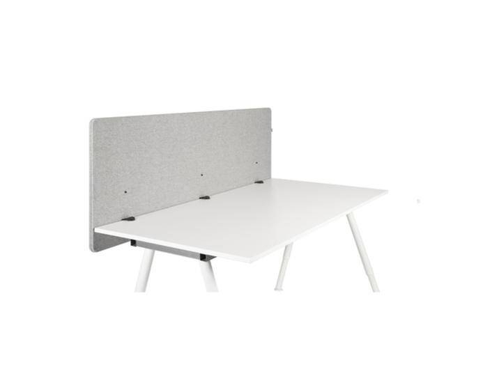 FLEXMIUT D 180 180 cm - Tischtrennwand Hellgrau FLEXMIUT D 180 180 cm - Tischtrennwand Hellgrau von hjh-OFFICE