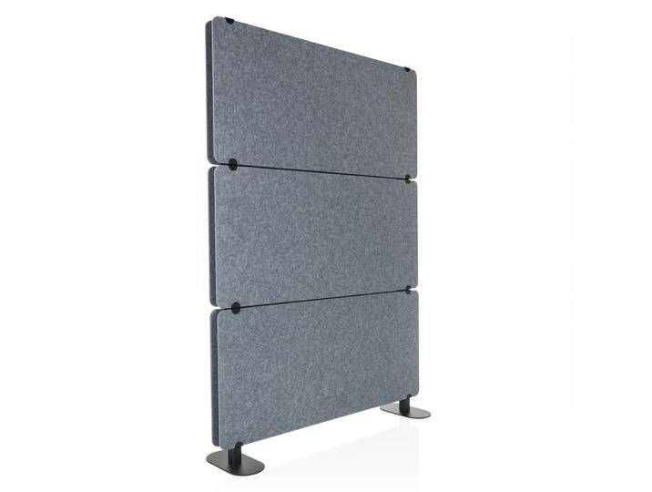 FLEXMIUT EXTEND - Trennwand Schwarz von hjh-OFFICE