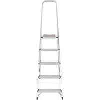 [GEBRAUCHT] B-Ware Hjh Office Klappleiter Solid Iii Stehleiter Aluminium Trittleiter 5 Stufen von hjh OFFICE