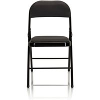 [GEBRAUCHT] B-Ware Hjh Office Konferenzstuhl Besucherstuhl Klappstuhl Tudela Pu Schwarz Stuhl Möbel von hjh OFFICE
