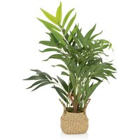 [GEBRAUCHT] B-Ware Hjh Office Kunstpflanze Kunstbaum Chamaedorea Bambuspalme 80 Cm Pflanze Stoff von hjh OFFICE