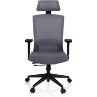 [GEBRAUCHT] Hjh Office Bürostuhl Drehstuhl Stuhl Captivo Netzstoff Grau Lordosenstütze B-Ware von hjh OFFICE