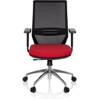 [GEBRAUCHT] Hjh Office Profondo Bürostuhl Drehstuhl Schwarz Rot Stoff Netzgewebe Ergonomie B-Ware von hjh OFFICE