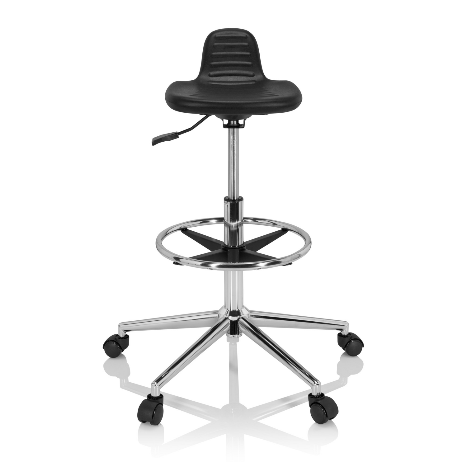 Hjh Office Arbeitsstuhl Arbeitshocker Top Work 03 I Pu Schaum Schwarz Hocker B-Ware Hjh Office Arbeitsstuhl Arbeitshocker Top Work 03 I Pu Schaum Schwarz Hocker B-Ware von hjh OFFICE