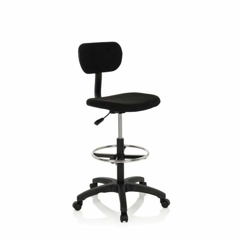 Hjh Office Arbeitsstuhl Top Work 05 Arbeitshocker Schwarz Stoff Siehe Text B-Ware von hjh OFFICE