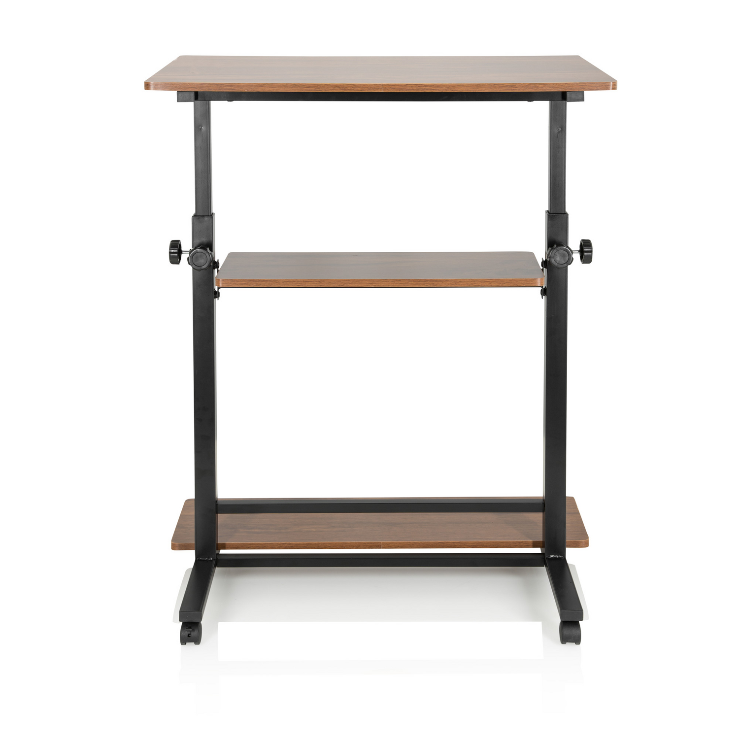 Hjh Office Arbeitstisch Schreibtisch Workstation Ii 50 X 80 Cm Schwarz Walnuss B-Ware Hjh Office Arbeitstisch Schreibtisch Workstation Ii 50 X 80 Cm Schwarz Walnuss B-Ware von hjh OFFICE