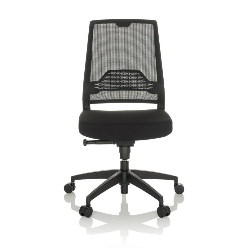 Hjh Office Bürostuhl Chefsessel Drehstuhl Netzstoff Lendenstütze Schwarz B-Ware von hjh OFFICE