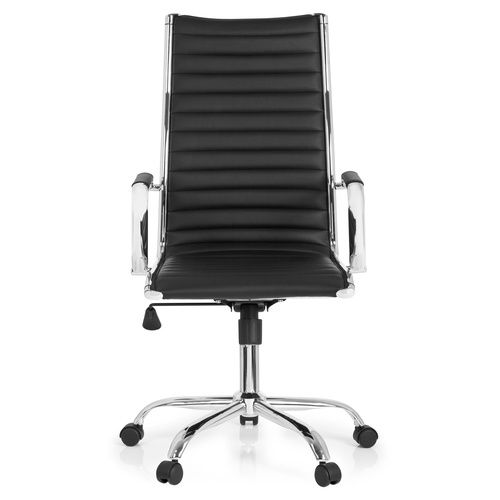 Hjh Office Bürostuhl Chefsessel Vemona 20 Schreibtischstuhl Sessel Schwarz Chrom B-Ware von hjh OFFICE