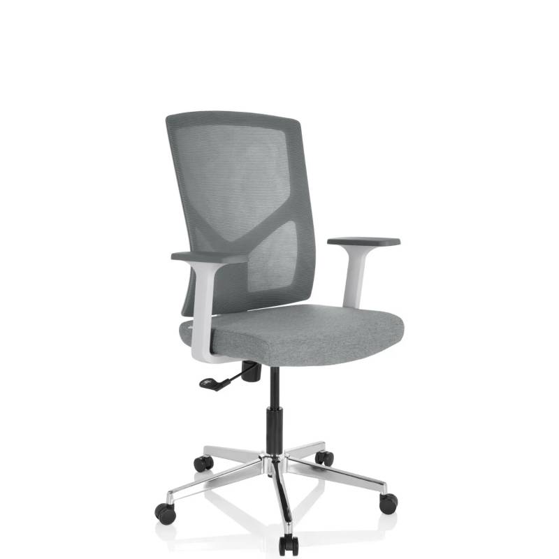 Hjh Office Bürostuhl Drehstuhl Breton Base W Schreibtischstuhl Stuhl Grau134 B-Ware von hjh OFFICE