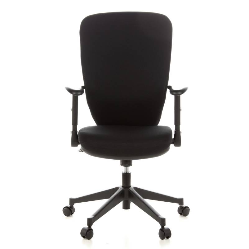 Hjh Office Bürostuhl Drehstuhl Hochlehne Stoff Schwarz Ergonomisch B-Ware von hjh OFFICE