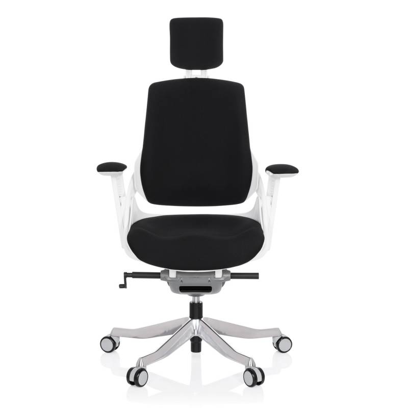 Hjh Office Bürostuhl Drehstuhl Spektre Stoff Schwarz Höhenverstellbar B-Ware von hjh OFFICE