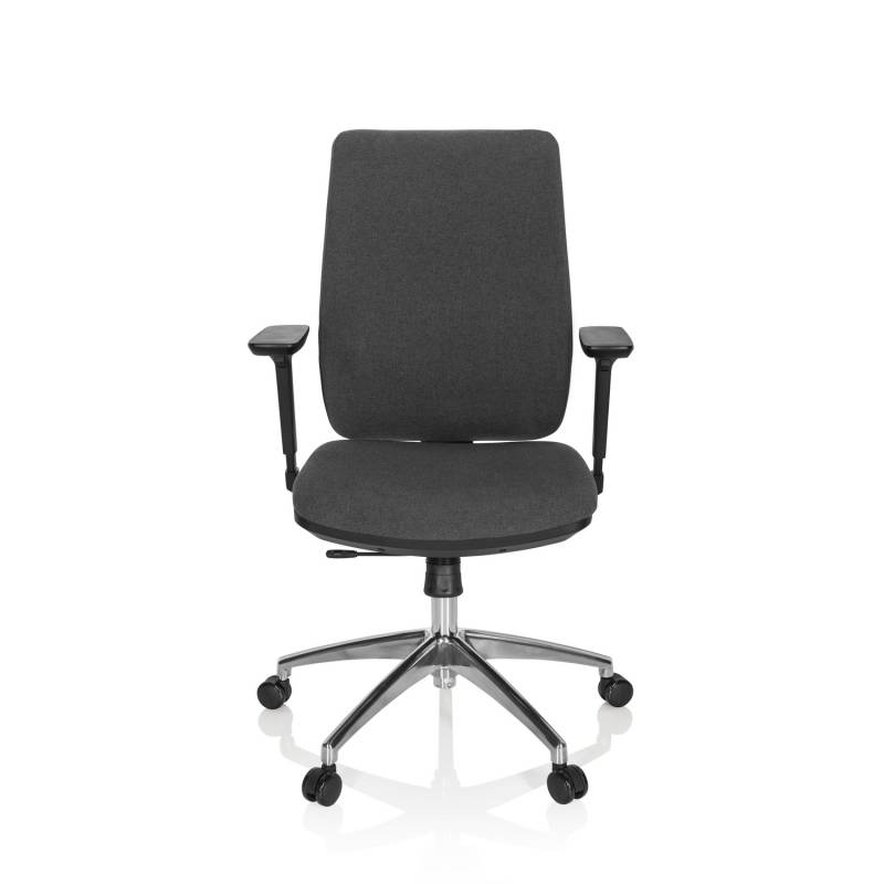 Hjh Office Bürostuhl Drehstuhl Stuhl Integrio I Stoff Dunkelgrau Armlehnen B-Ware von hjh OFFICE