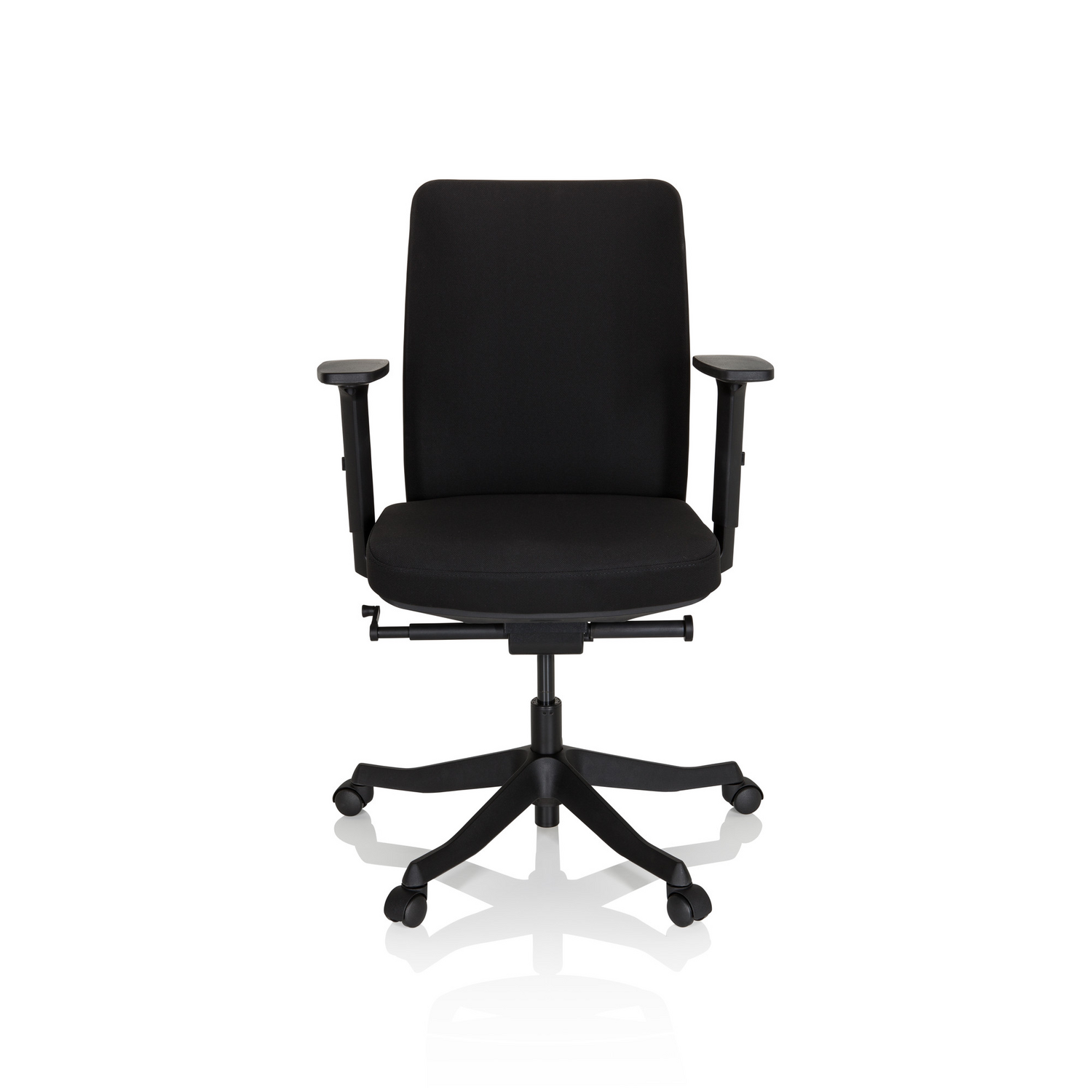 Hjh Office Bürostuhl Drehstuhl Stuhl Senator Stoff Schwarz Höhenverstellbar B-Ware Hjh Office Bürostuhl Drehstuhl Stuhl Senator Stoff Schwarz Höhenverstellbar B-Ware von hjh OFFICE