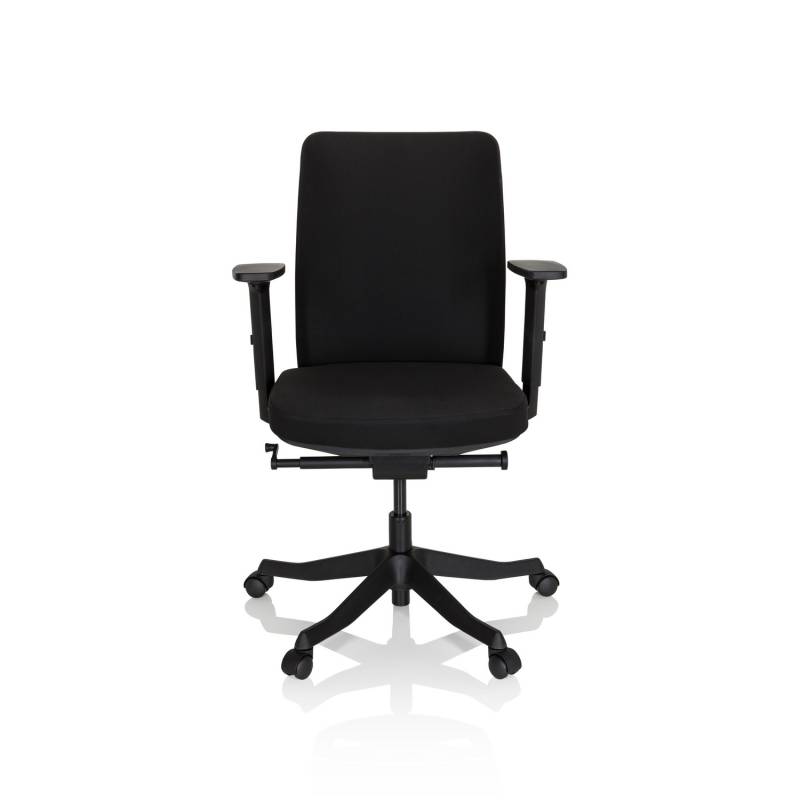 Hjh Office Bürostuhl Drehstuhl Stuhl Senator Stoff Schwarz Höhenverstellbar B-Ware von hjh OFFICE