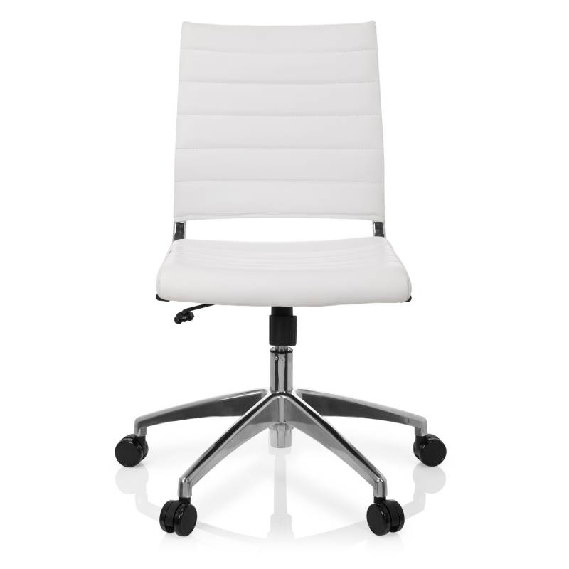 Hjh Office Bürostuhl Drehstuhl Trisha Kunstleder Weiß Stuhl Sessel Büromöbel B-Ware von hjh OFFICE
