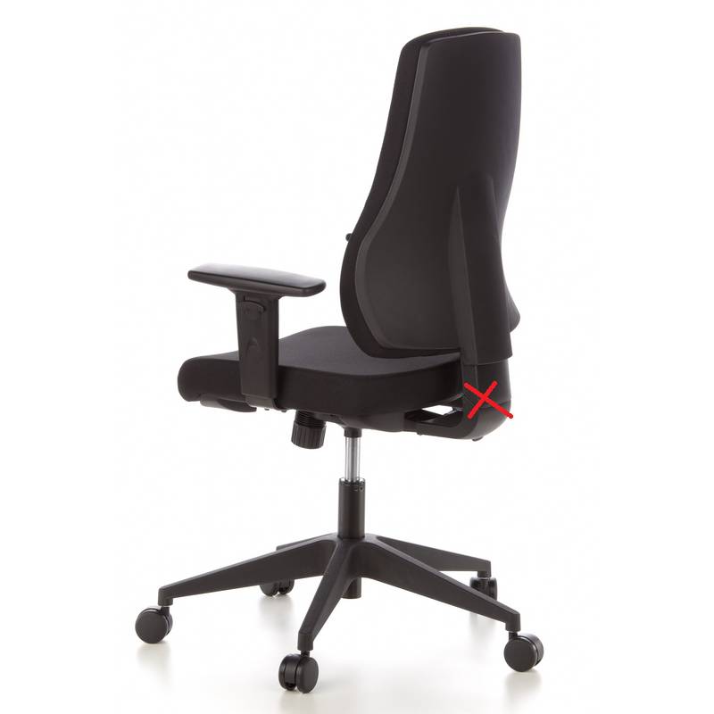 Hjh Office Bürostuhl Pro Tec 100 Schwarz Schreibtischstuhl Siehe Text/Foto C-Ware von hjh OFFICE