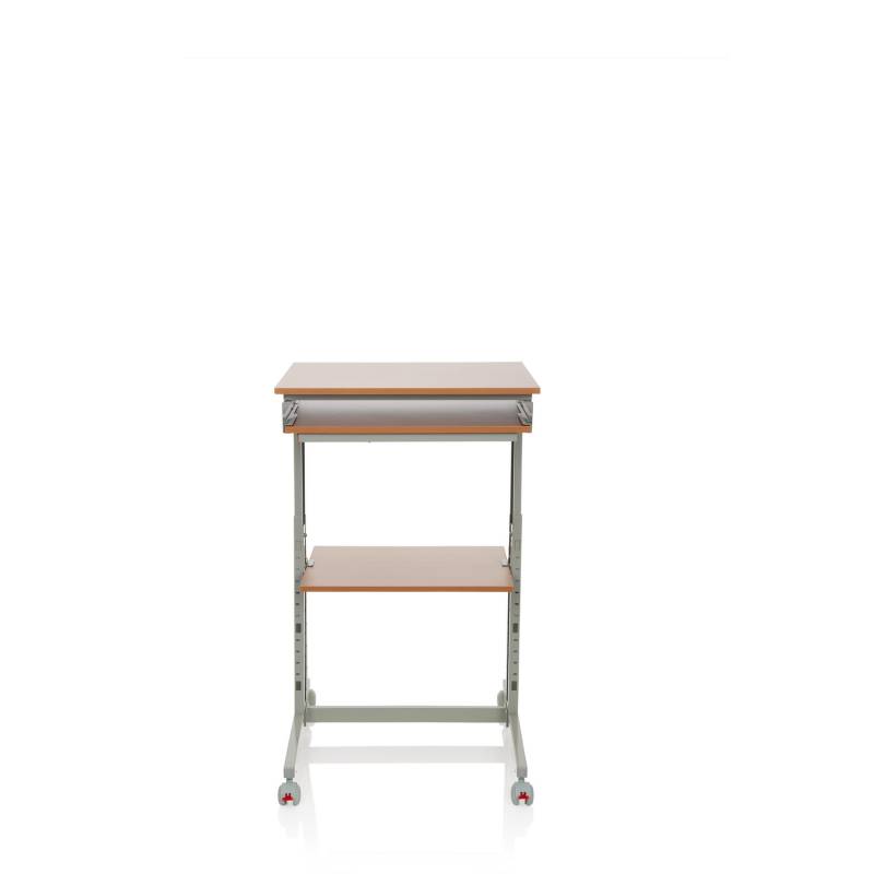 Hjh Office Computertisch Schreibtisch Workstation Grau Buche Tisch Tischmöbel B-Ware von hjh OFFICE