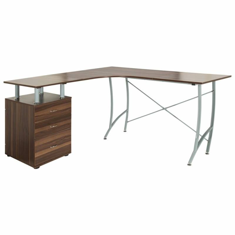 Hjh Office Eckschreibtisch Schreibtisch Computertisch Castor I 152 X 144 Cm von hjh OFFICE