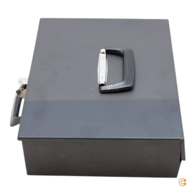 Hjh Office Geldkassette Kasse Safe Schwarz Stahl Tragegriff Siehe Text/Foto B-Ware von hjh OFFICE