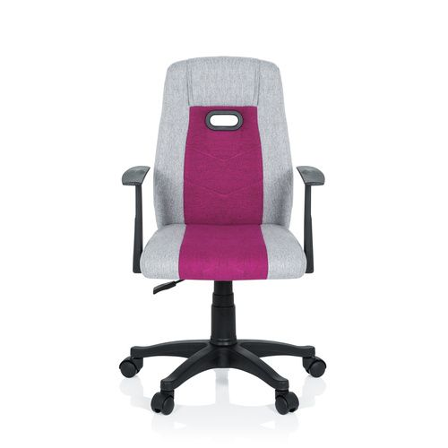 Hjh Office Kiddy Extra Kinder Drehstuhl Schreibtischstuhl Bürostuhl Grau Pink B-Ware Hjh Office Kiddy Extra Kinder Drehstuhl Schreibtischstuhl Bürostuhl Grau Pink B-Ware von hjh OFFICE