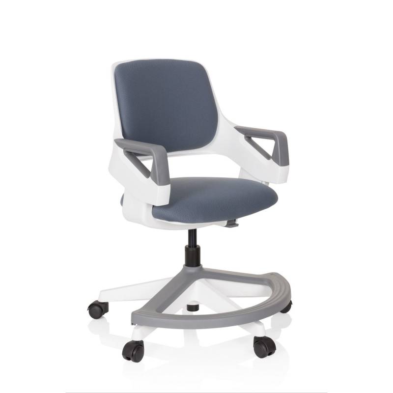 Hjh Office Kinderstuhl Kid Flex Bürostuhl Stuhl Drehstuhl Schreibtischstuhl Grau B-Ware von hjh OFFICE