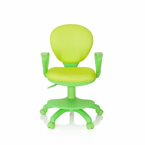 Hjh Office Kinderstuhl Schreibtischstuhl Grün Kid Colour Stoff B-Ware von hjh OFFICE