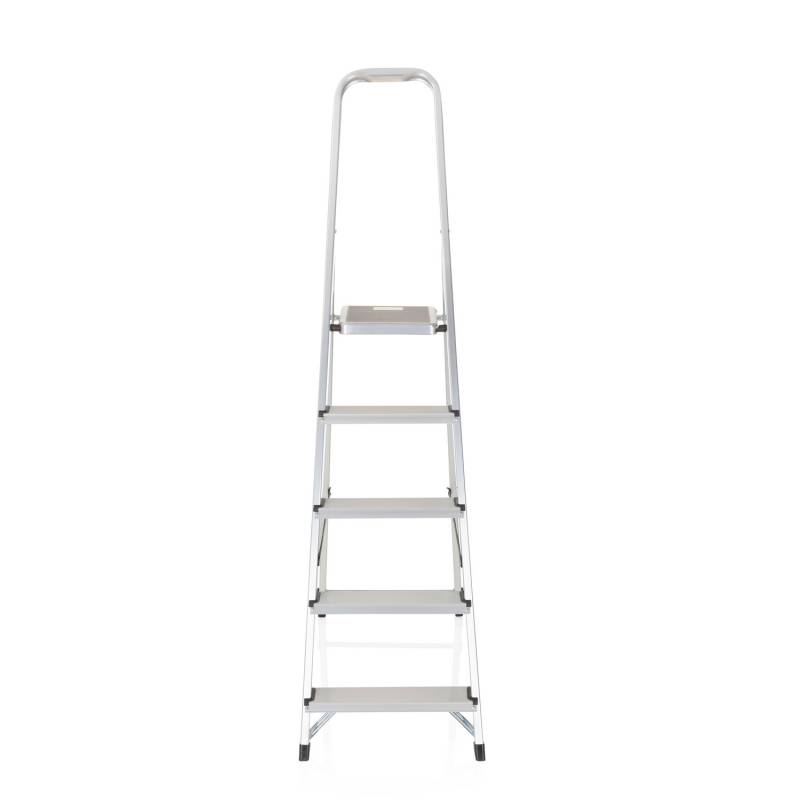Hjh Office Klappleiter Solid Iii Stehleiter Aluminium Trittleiter 5 Stufen  B-Ware von hjh OFFICE