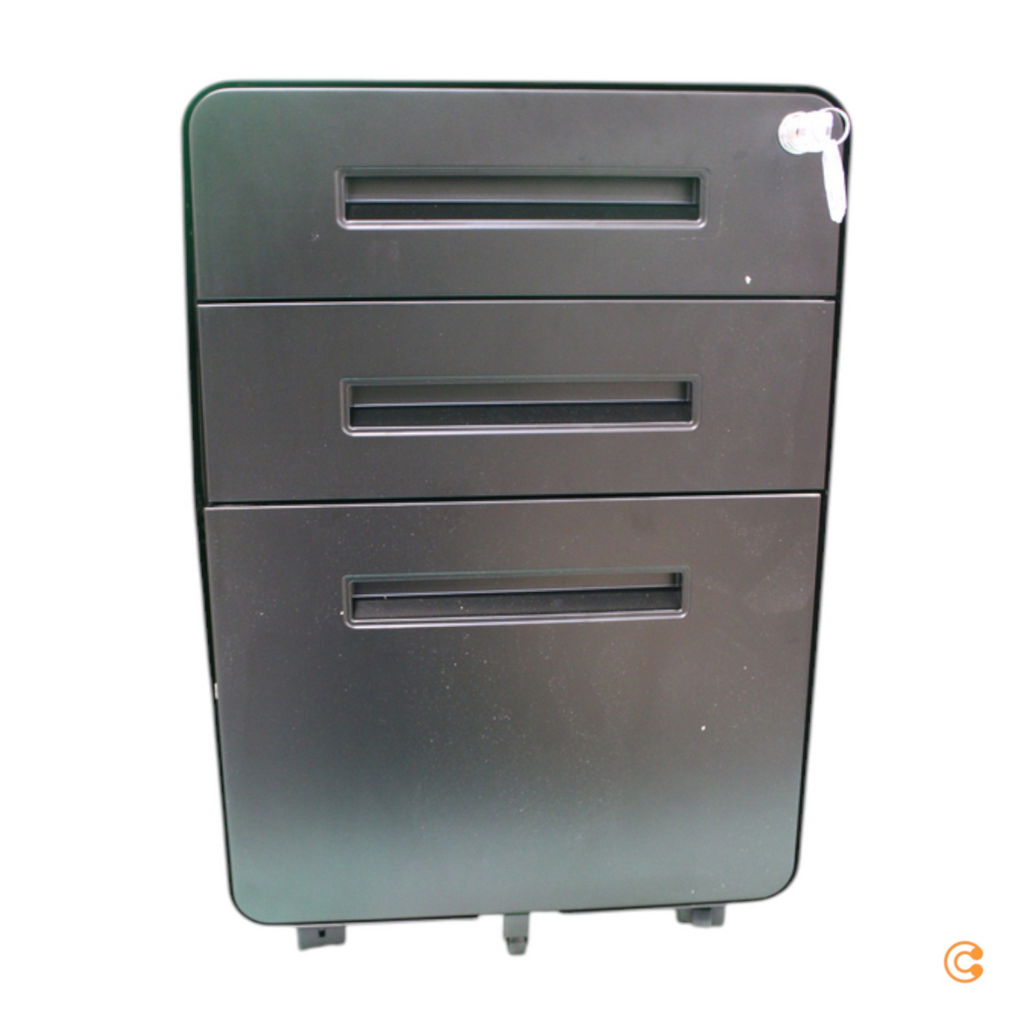 Hjh Office Rollcontainer Schubladenschrank Metall Schwarz Siehe Text/Foto C-Ware Hjh Office Rollcontainer Schubladenschrank Metall Schwarz Siehe Text/Foto C-Ware von hjh OFFICE
