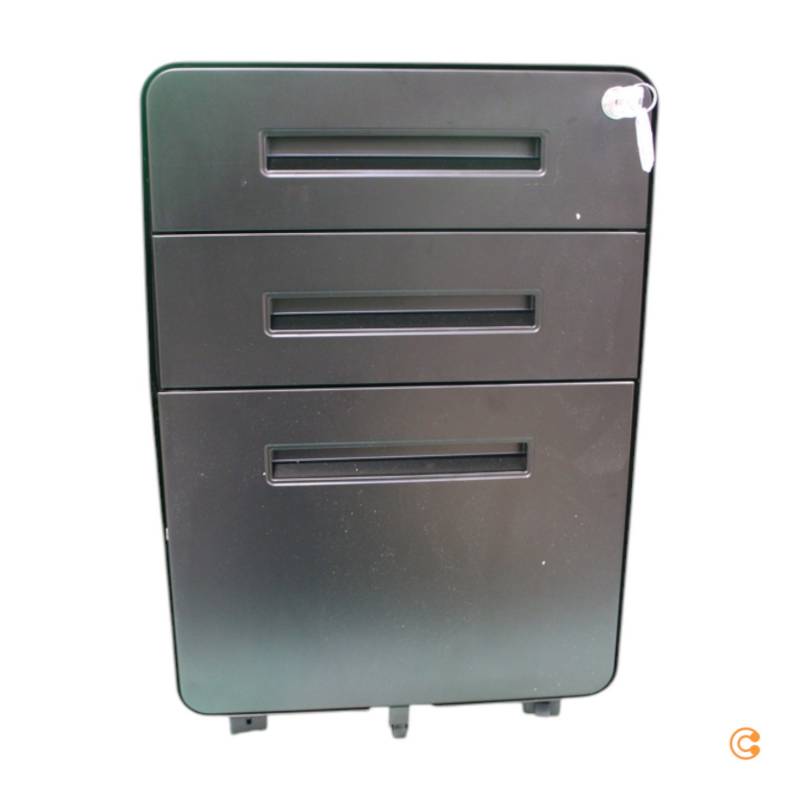 Hjh Office Rollcontainer Schubladenschrank Metall Schwarz Siehe Text/Foto C-Ware von hjh OFFICE