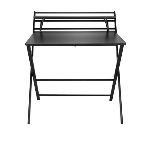 Hjh Office Schreibtisch Arbeitstisch Easy Clap Computertisch Tisch 92x84 Schwarz B-Ware von hjh OFFICE
