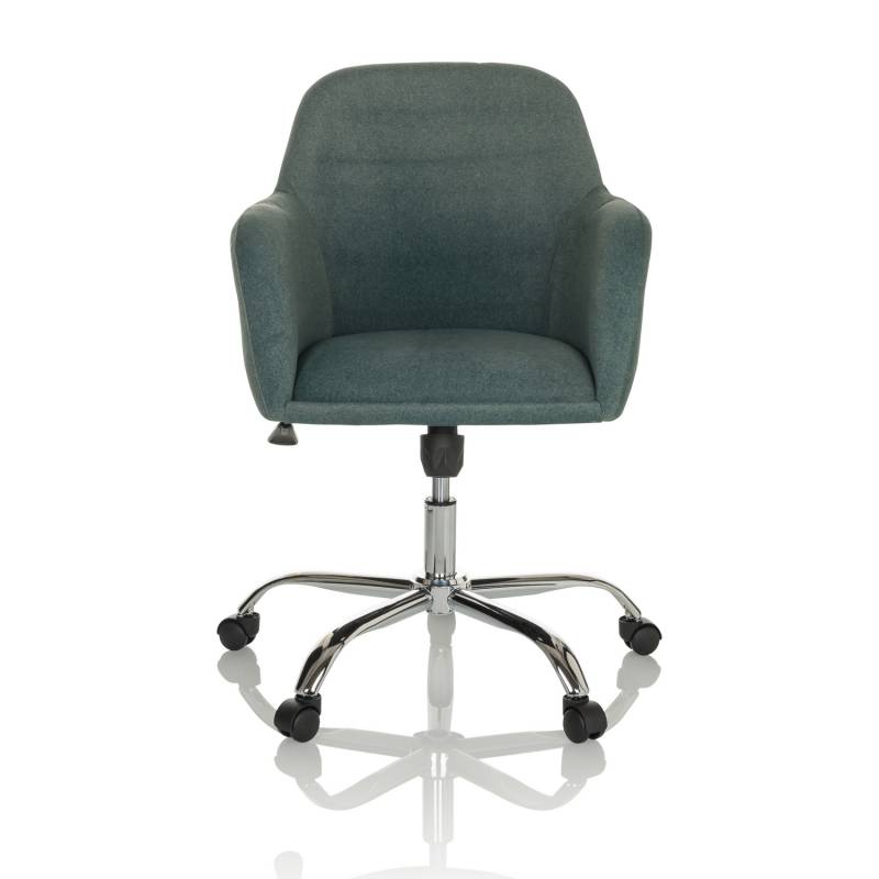 Hjh Office Solao 300 Bürostuhl Drehstuhl Schreibtischstuhl Stoff Grün Armlehnen B-Ware von hjh OFFICE