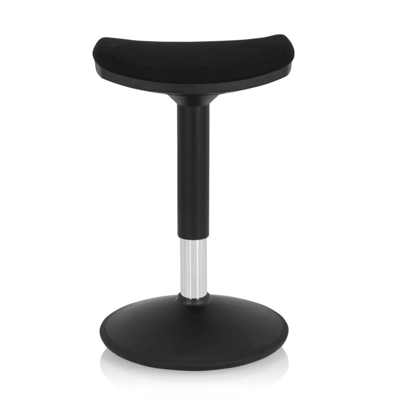 Hjh Office Stehhocker Stehhilfe Hocker Balance Sit I B Stoff Schwarz B-Ware von hjh OFFICE