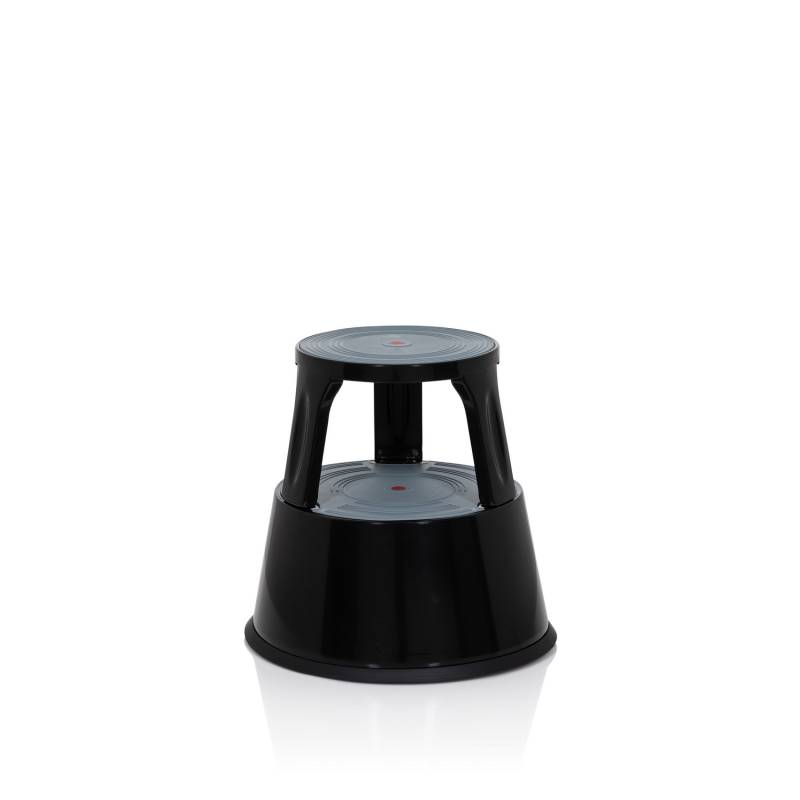 Hjh Office Tritthocker Rollhocker Fußhocker Hocker Tio M Ii Metall Schwarz B-Ware von hjh OFFICE