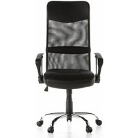 Hjh Office - gebraucht] Bürostuhl Chefsessel Arton 20 Drehstuhl Stuhl Netz Kunstleder Schwarz B-Ware von hjh OFFICE