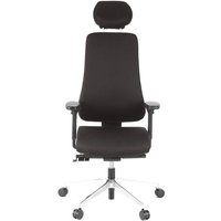 Hjh Office - gebraucht] Bürostuhl Chefsessel Drehstuhl Power Office Stoff Schwarz B-Ware von hjh OFFICE